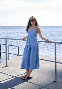 MSJanika Maxi Dress - Blauw