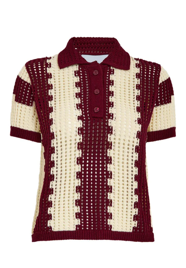 MSRagina Knit T-Shirt - Rood
