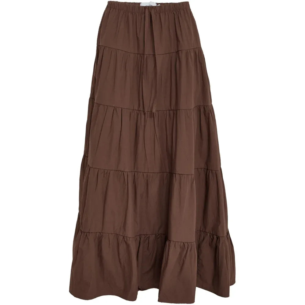 MSFreya Maxi Skirt - Bruin