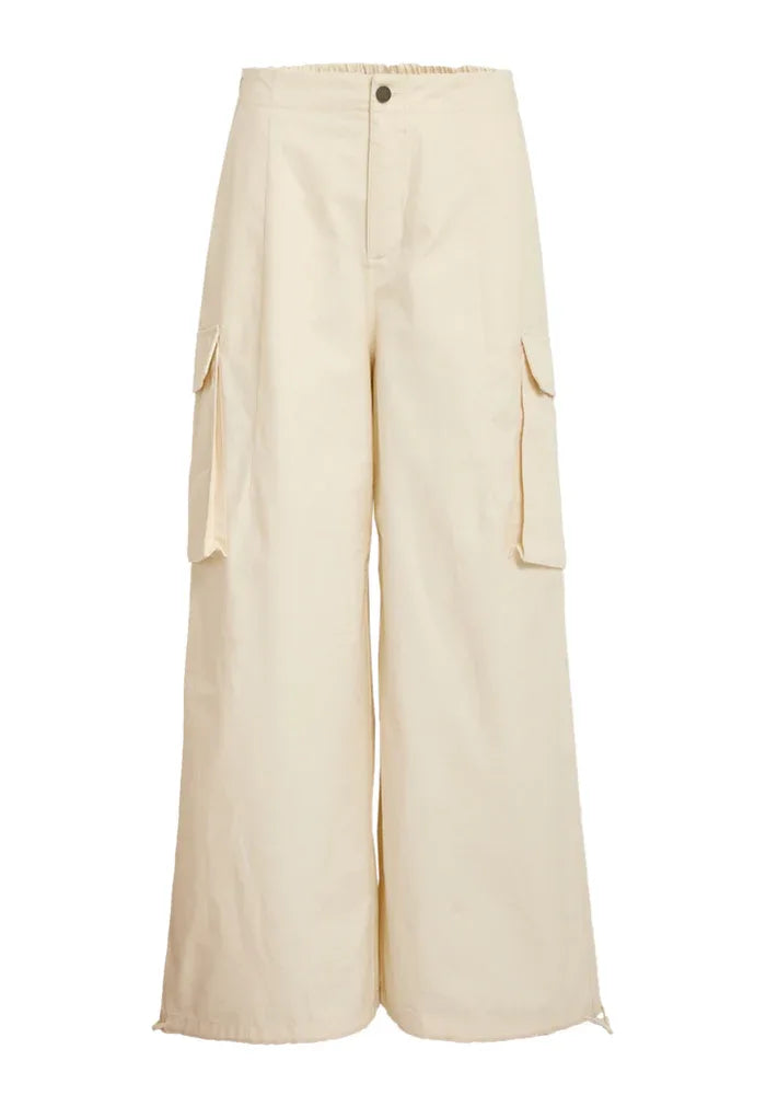 MSChloe Mid Waist Pant - Grijs