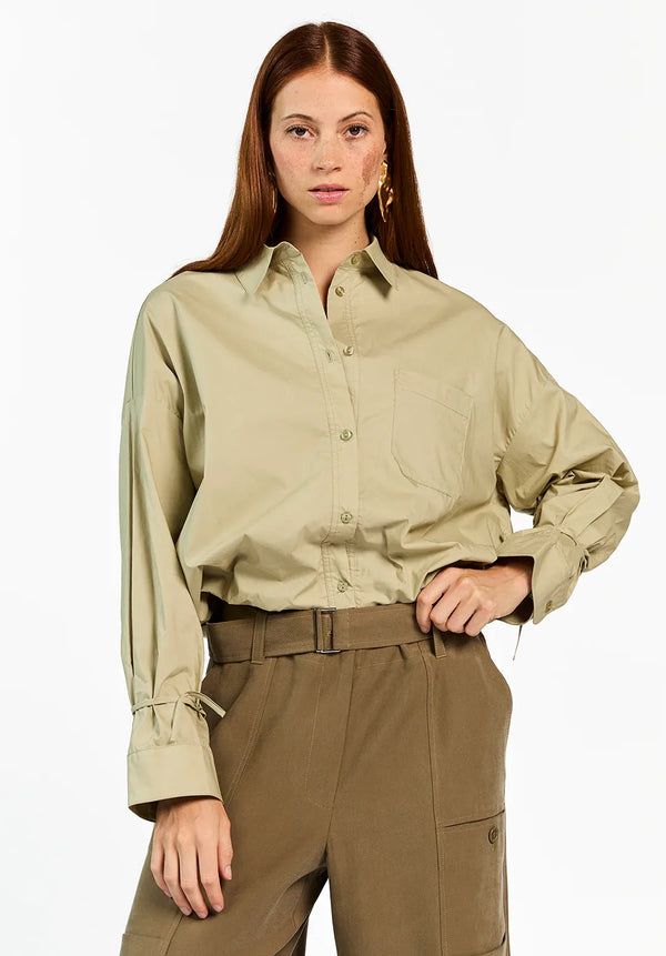 BLOUSE - Bruin