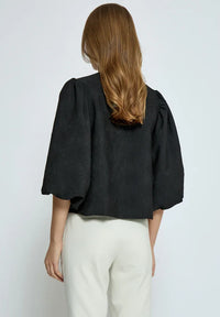 MSBrenda Short Jacket - Zwart
