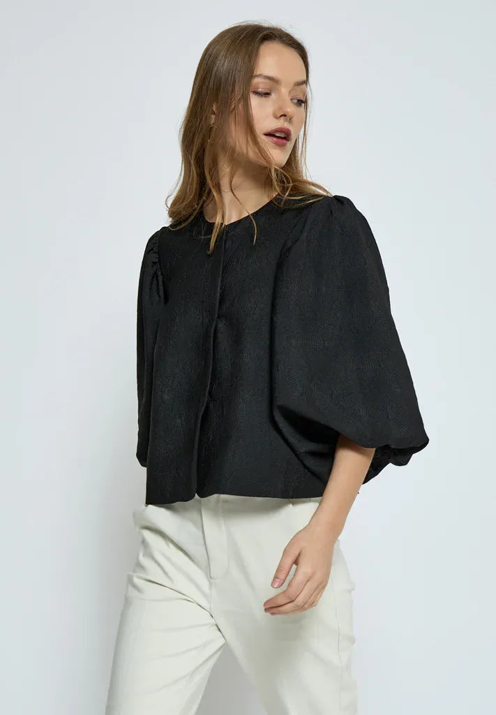 MSBrenda Short Jacket - Zwart