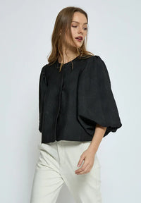 MSBrenda Short Jacket - Zwart