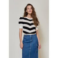 MSIyla Knit T-Shirt - Zwart