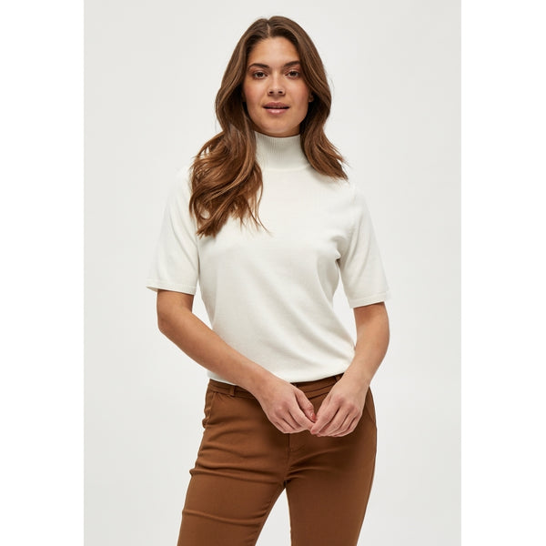 MSLima Roll Neck Knit - Wit