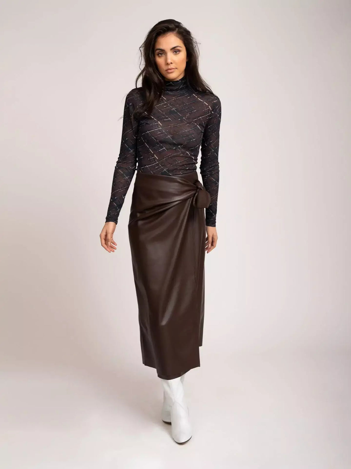 Mara Wrap Skirt - Multi