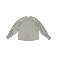 May Blouse - Blauw