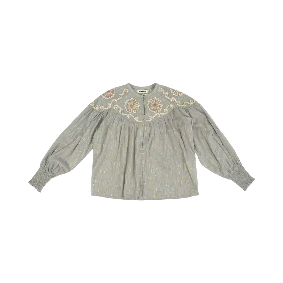 May Blouse - Blauw