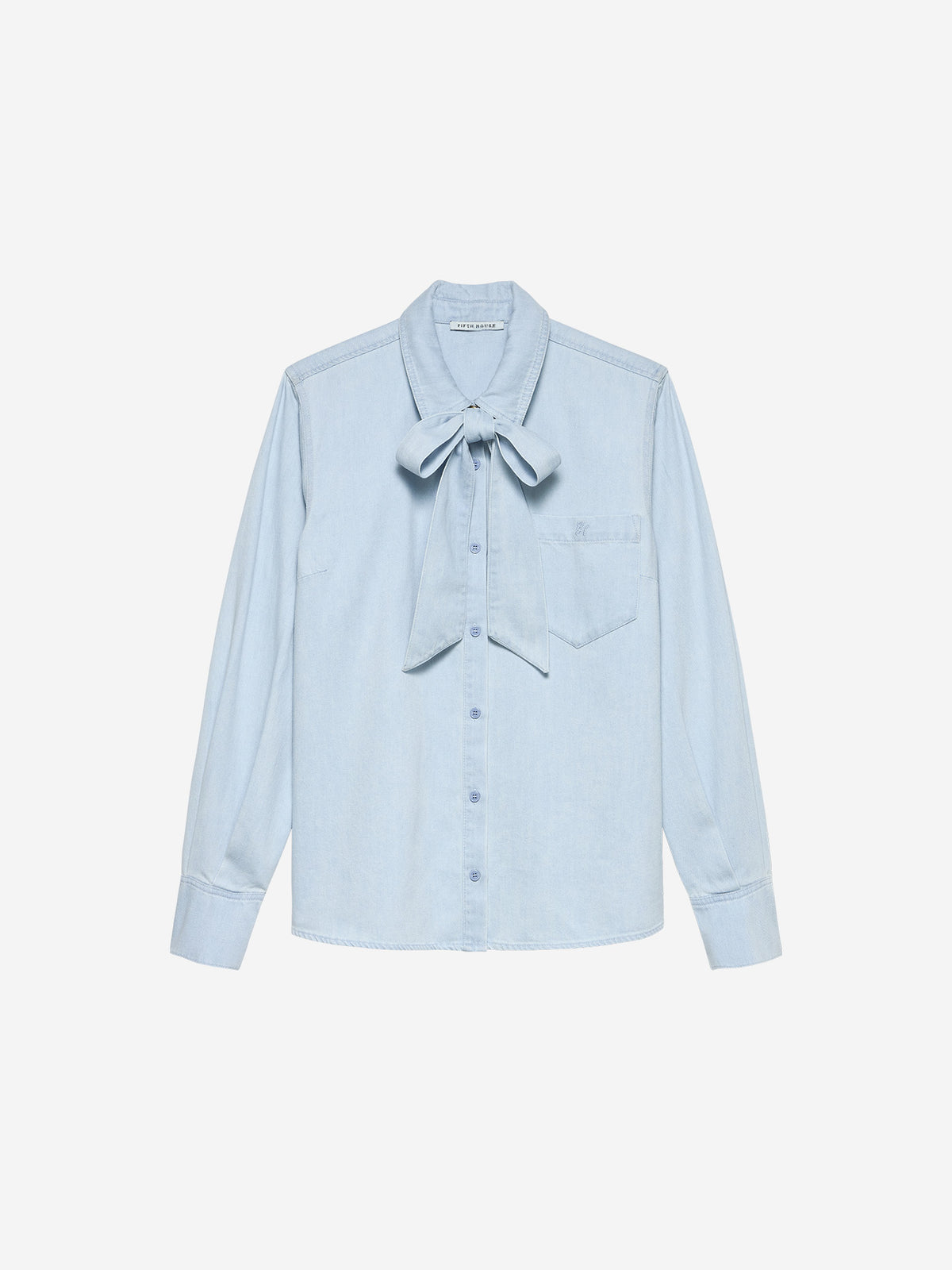 Mette Blouse - Blauw