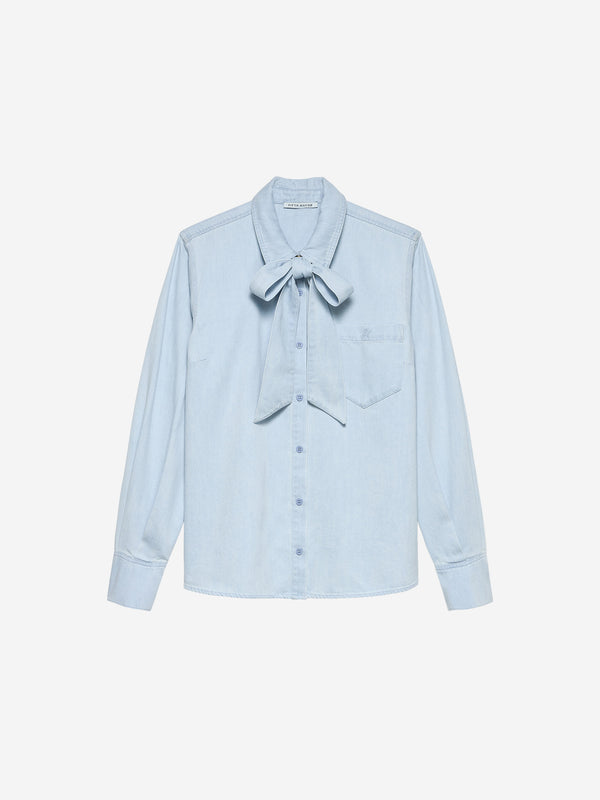 Mette Blouse - Blauw
