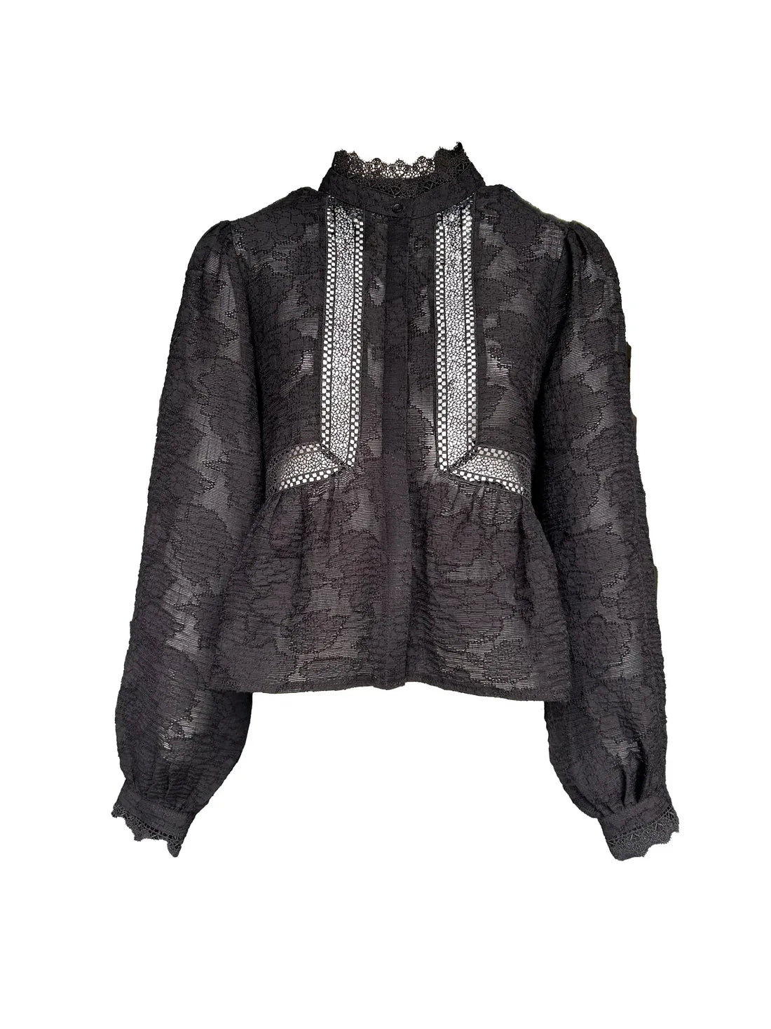 Mills Blouse - Zwart
