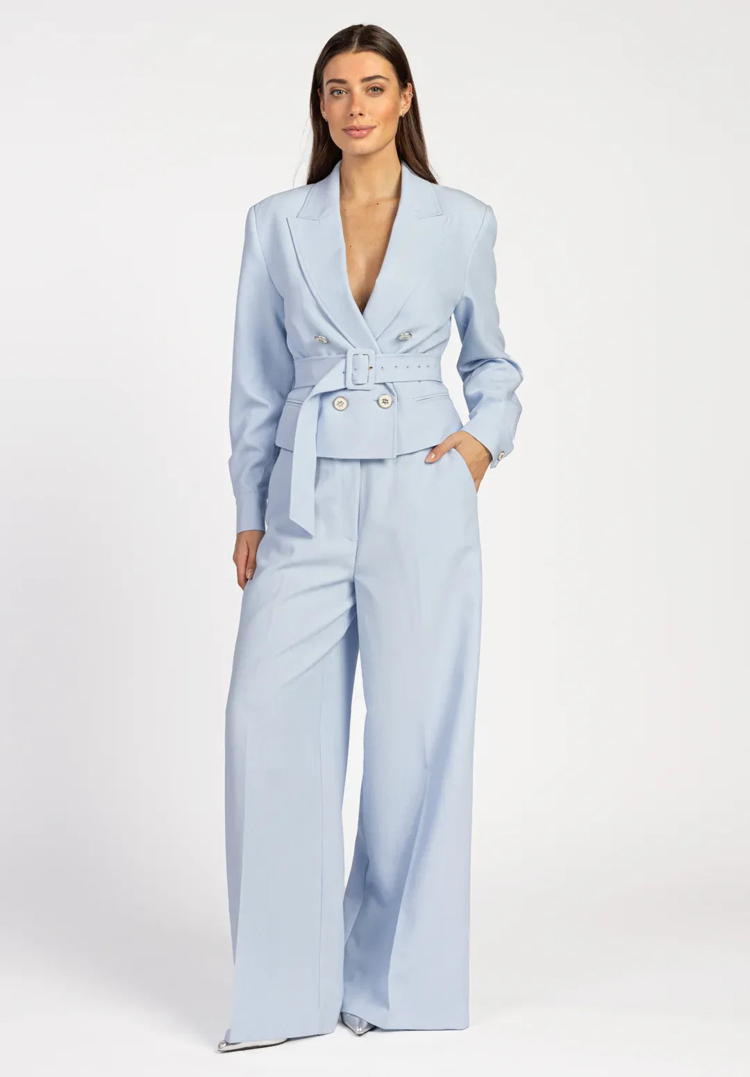 TROUSERS - Paars