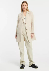 MOYA Coat Wool Blend - Beige