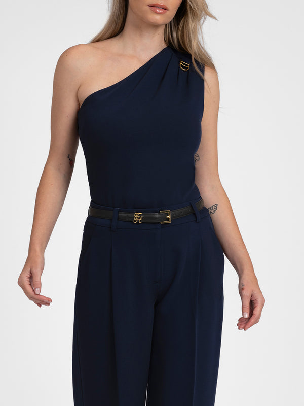 Ozias Top - Blauw