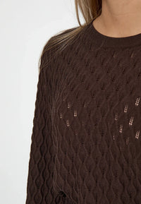 PCRosalia Puff Sleeve Knit Pullover