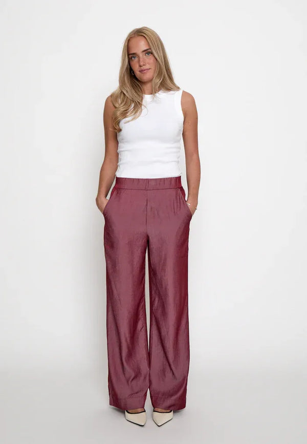 PCBea Wide Pant - Bruin