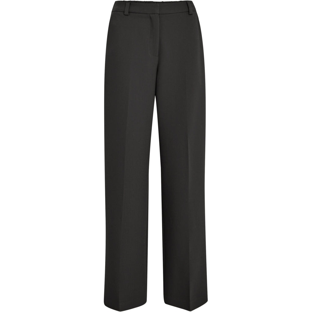 PCDelia Mid Waisted Straight Pant - Grijs
