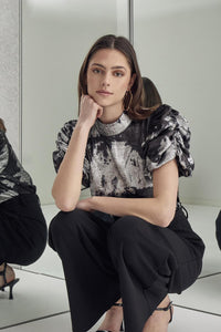 PCFunda Puff Sleeve Top - Zilver