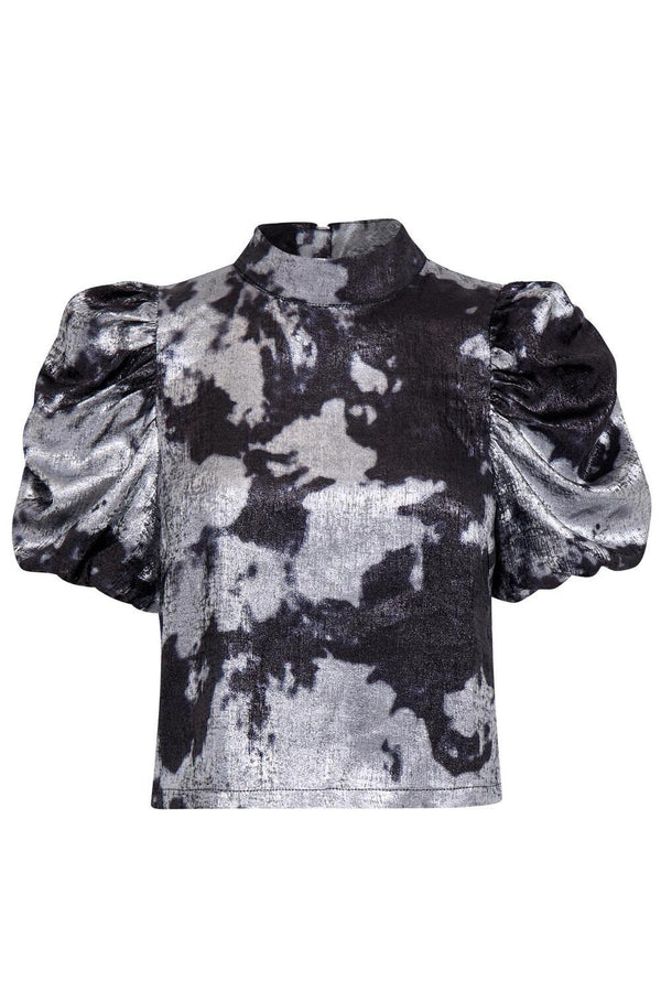 PCFunda Puff Sleeve Top - Zilver