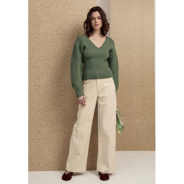 PCFione Straight Jeans - Beige