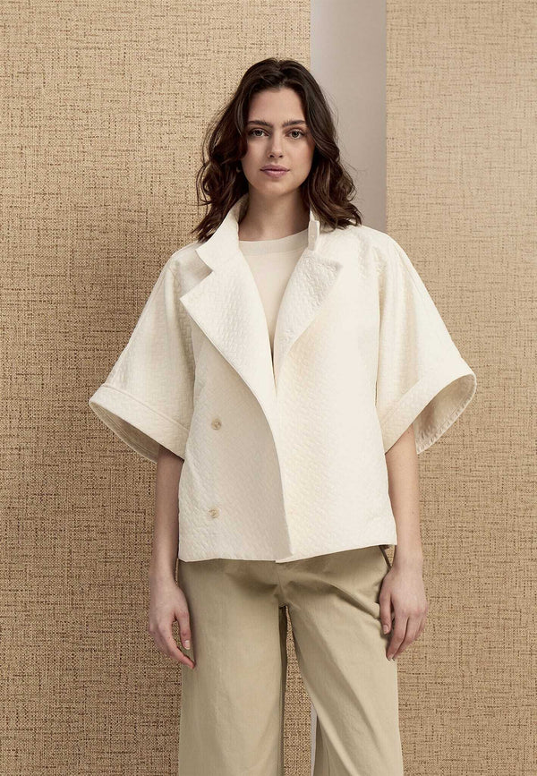 PCFanou Short Jacket - Zilver