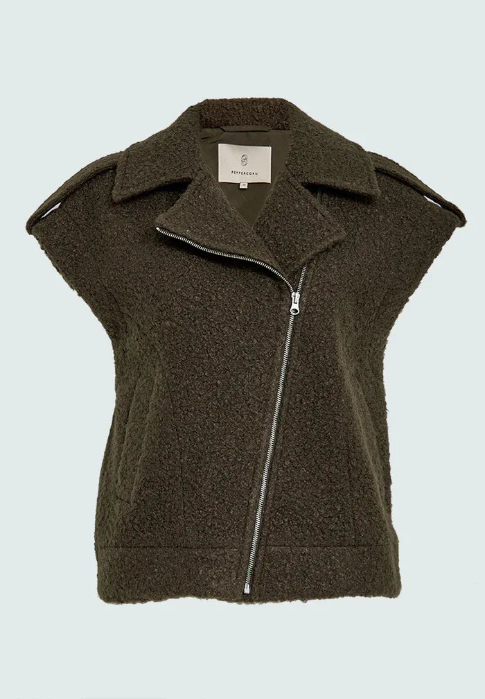 PCJune Vest - Groen