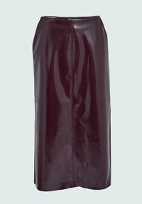 PCLucinda Vegan Skirt - Bruin