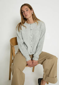 PCKate GRS RWS Cardigan - Grijs