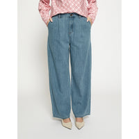 PCNoèlle Denim Pant - Blauw