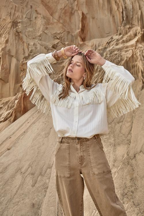 PCNareen Shirt - Wit