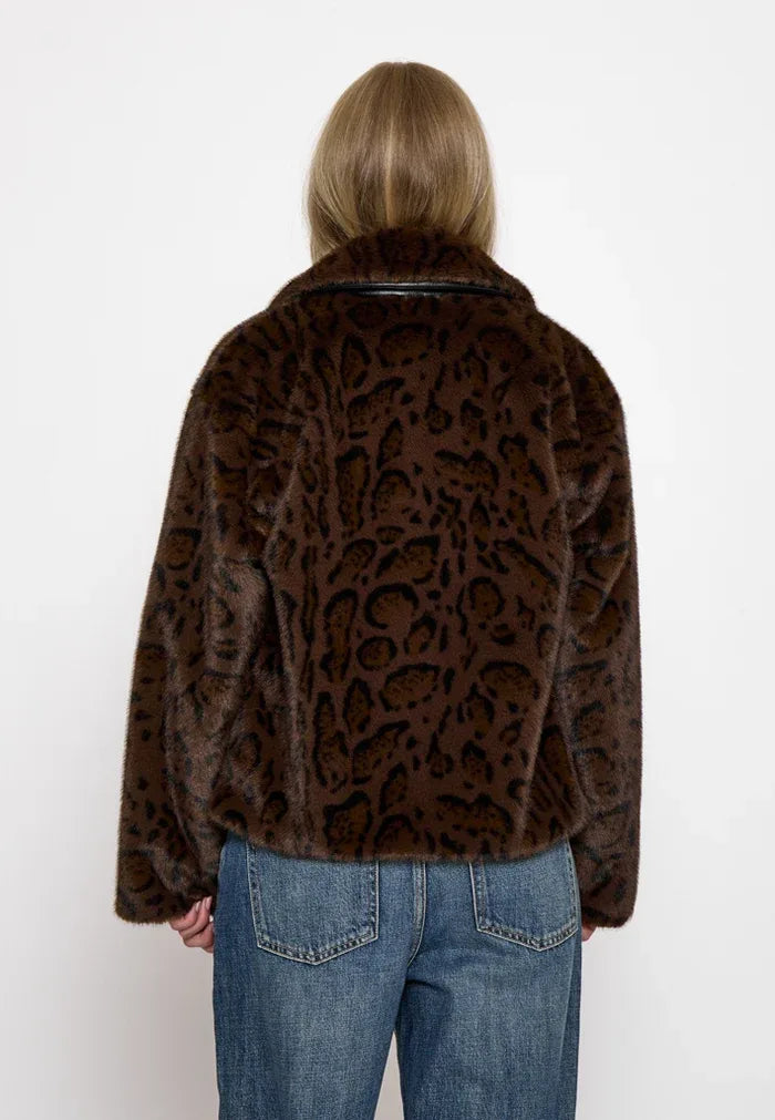PCPat Faux Fur Jacket
