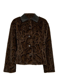 PCPat Faux Fur Jacket