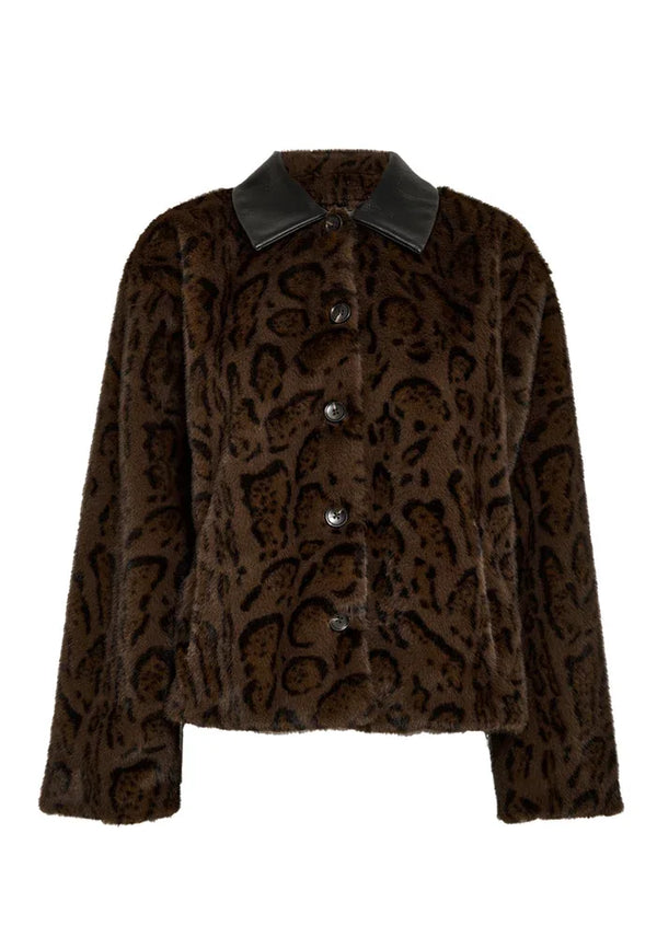 PCPat Faux Fur Jacket
