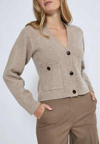 PCCeleste GRS V-neck Knit Cardigan - Multi