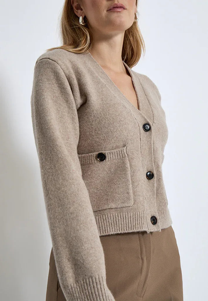 PCCeleste GRS V-neck Knit Cardigan - Multi