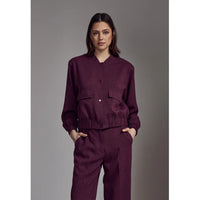 PCDivana Bomber Jacket - Paars