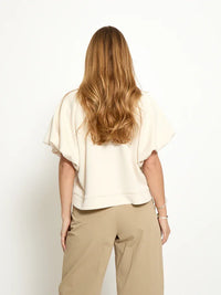 PCMinnie GRS Ballon Sleeve Blouse - Wit