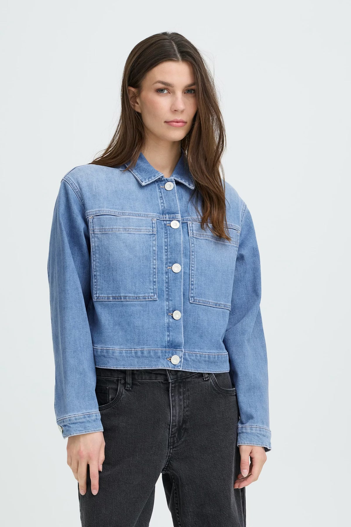 PZANNI  Jacket - Blauw