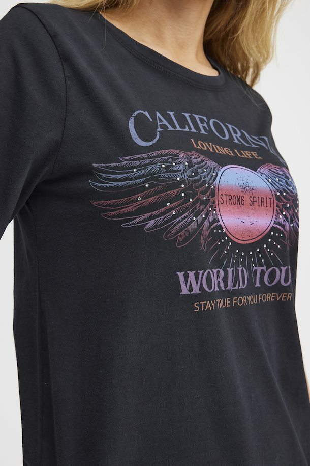 PZBRIELLE World Tour Tshirt - Zwart