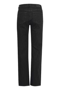 PZJOYY HW Jeans Straight Leg - Zwart