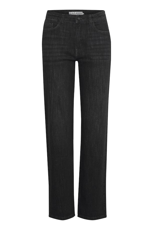 PZJOYY HW Jeans Straight Leg - Zwart
