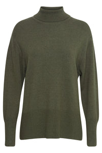 PZSTEFFI Roll Neck - Groen
