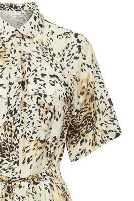 PZVALDA Shirt Dress - Zand