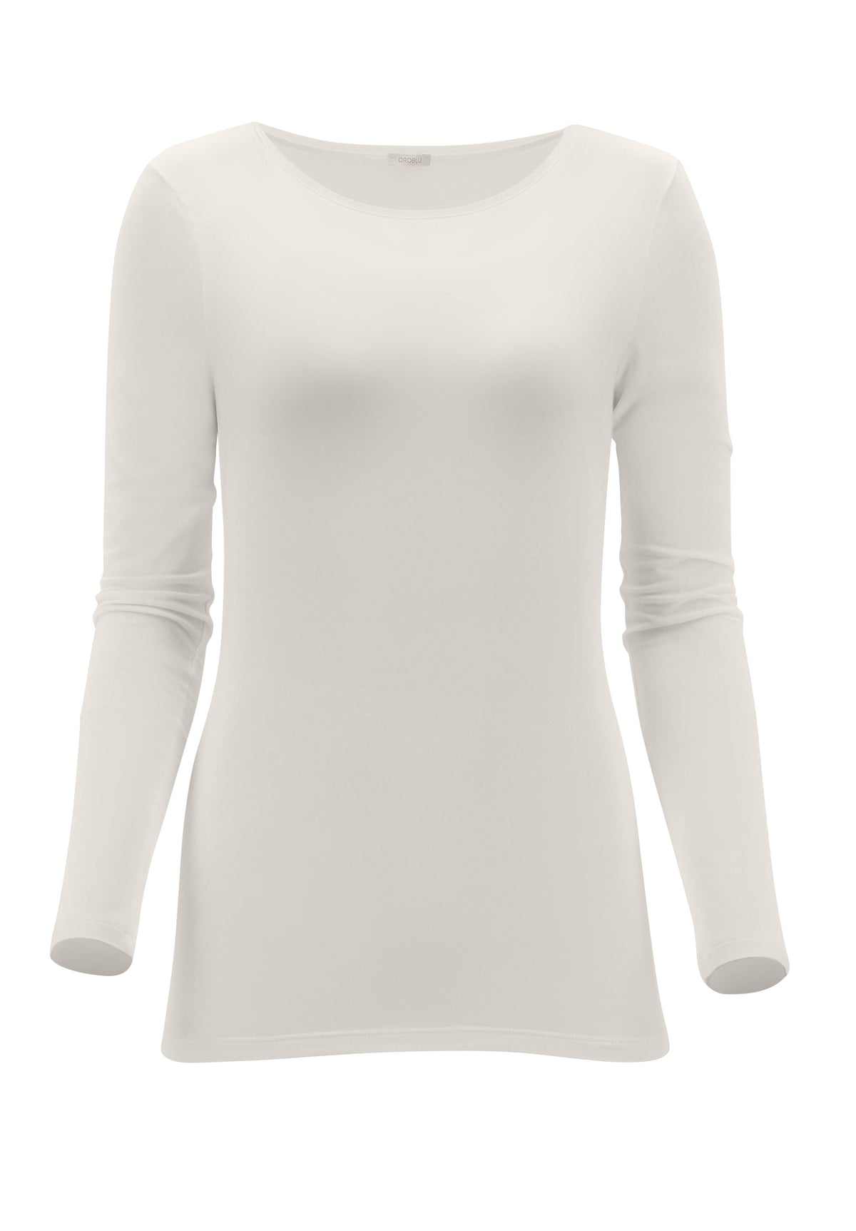 Perfect Line Cashmere - T-Shirt Long Sleeve - Zwart