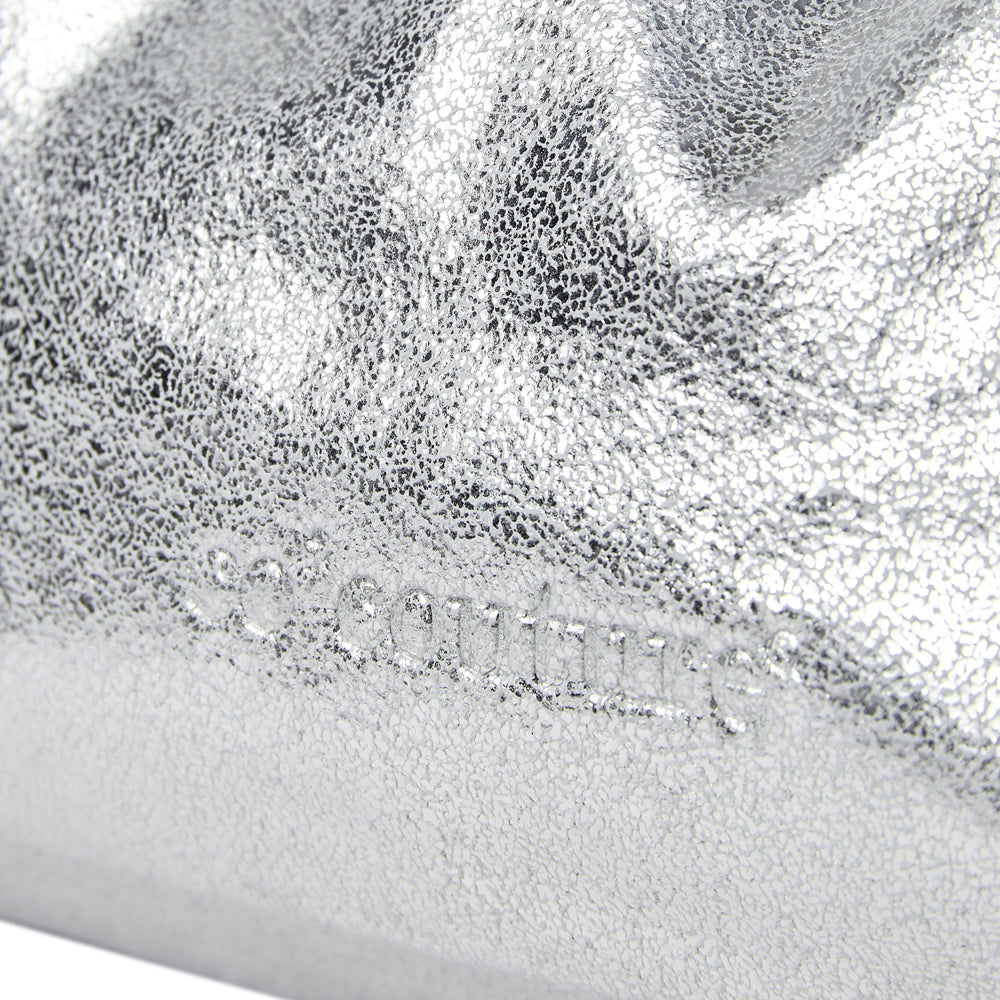 PhoebeCC Mini Crackle Bag - Zilver