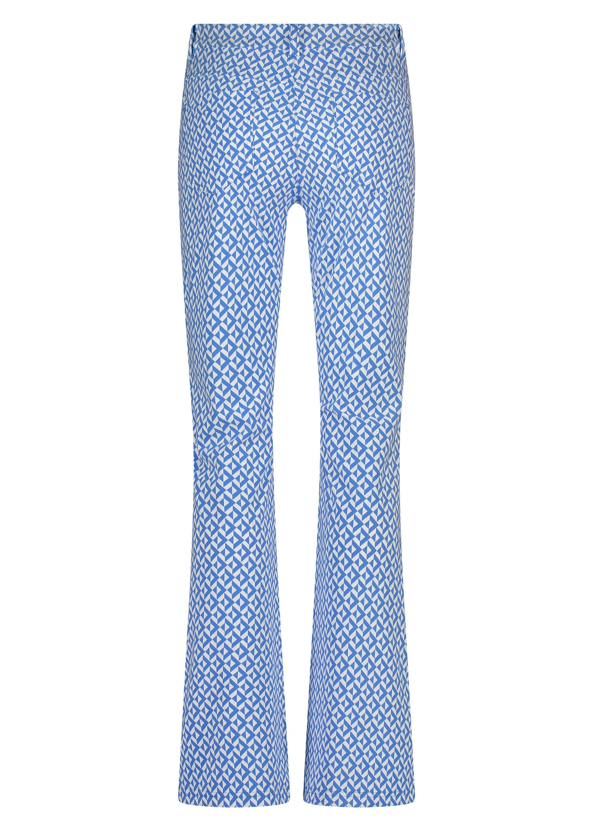 Trouser Travel Optical Illusion - Blauw