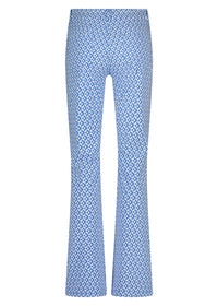 Trouser Travel Optical Illusion - Blauw