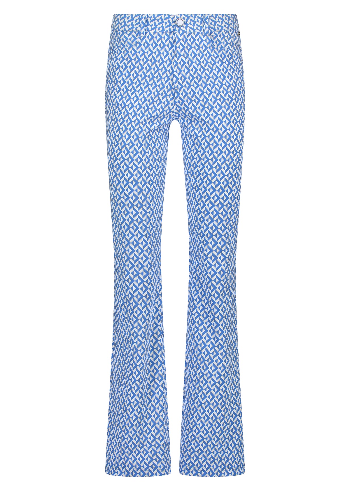 Trouser Travel Optical Illusion - Blauw