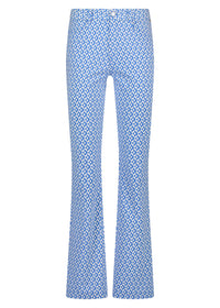 Trouser Travel Optical Illusion - Blauw